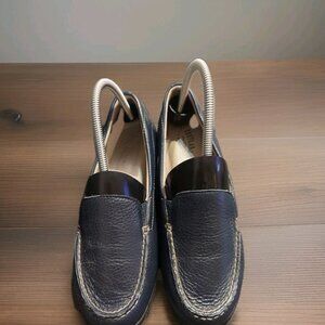 Eastland Women's Kelsey Blue Leather Iris Slip on Loafer Shoes 8.5M Style3908 05